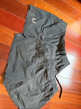 ASRV Dark Gray Men's Performance Running Shorts
